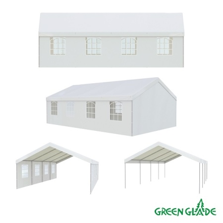 Тент-шатер Green Glade 3018 5х8х3,3м полиэстер