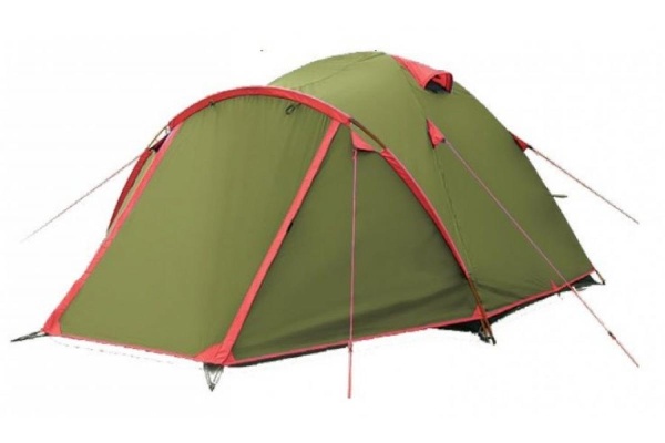 Палатка Tramp Lite Camp 3 зеленый