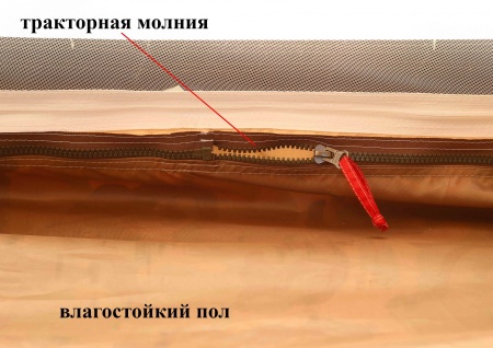 Внутренний тент-капсула ЛОТОС 5У (огн. клапан)