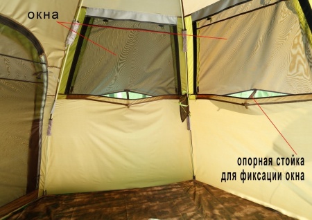 Летняя палатка ЛОТОС 5 Мансарда - М