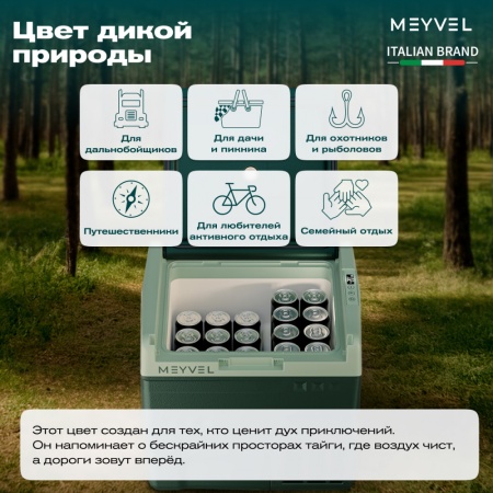 Компрессорный автохолодильник Meyvel AF-N20 (12/24V)