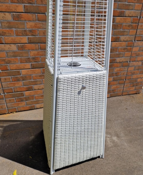 Уличный газовый обогреватель WWT 13I ROTANG White