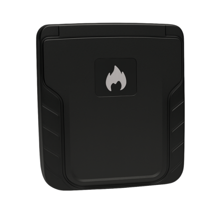 Розетка наружная газовая CampLife (система Gok), черная