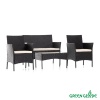 Комплект садовой мебели Green Glade 71303 (4 предмета) прозрачная столешница