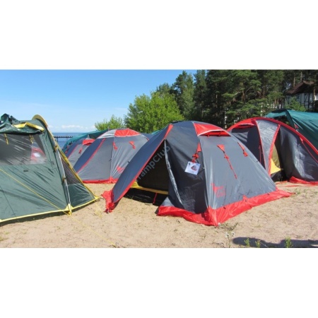 Палатка Tramp PEAK 3 V2 серый