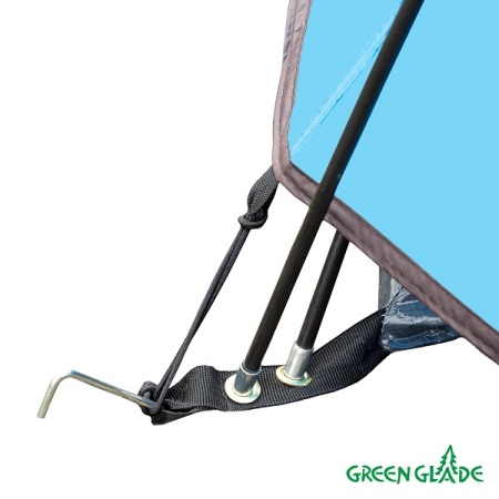 Палатка туристическая Green Glade Nida 3-х местная