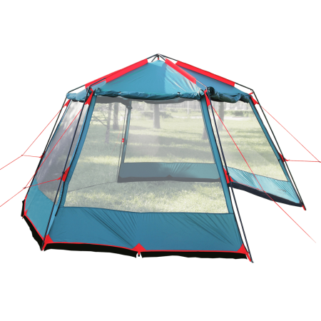 Палатка-шатер BTrace Highland  (Зеленый/Бежевый)