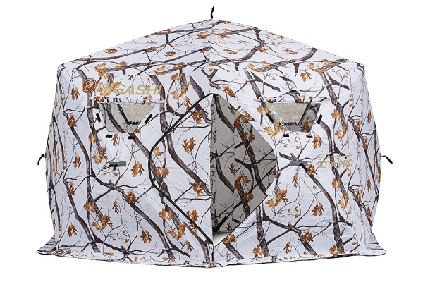 Палатка для рыбалки 8-местная HIGASHI WINTER CAMO SOTA PRO, зимняя, трехслойная, -35