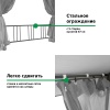 Шатер-беседка Green Glade 1081-2 2х2х2м полиэстер