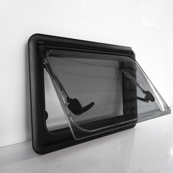 Окно откидное Mobile Comfort W5045R 500x450 мм, штора рулонная, антимоскитка