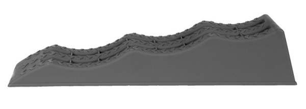 Карбест ступенчатый клин XL / пандусы многоуровневые 2 шт. серый