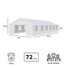 Тент садовый Green Glade 3020 6х12х3,2м полиэстер (4 коробки)