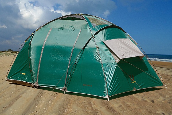 Летняя каркасная палатка на 4 места TauMANN Montana 4 (Higashi)