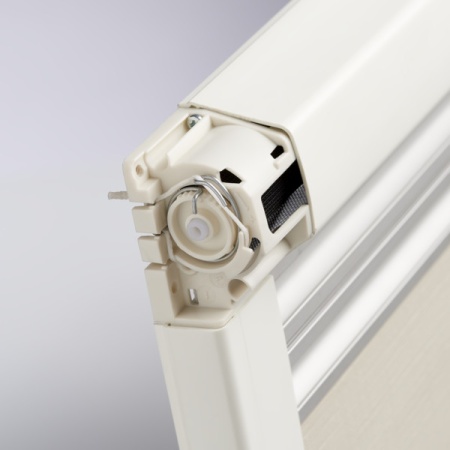 Ролл-штора затемняющая с москитной сеткой Dometic DB1R, кремово-белая,1080х530 мм