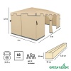 Тент садовый Green Glade 1048 3х6х2,5м полиэстер
