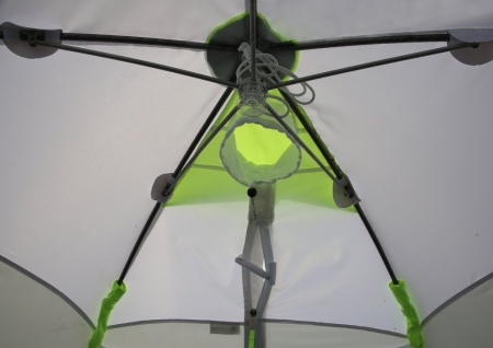 Зимняя палатка ЛОТОС 2С (Салатовый) композитный каркас