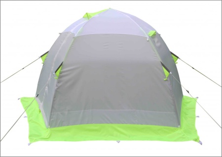 Зимняя палатка ЛОТОС 2 (Салатовый) алюминиевый каркас