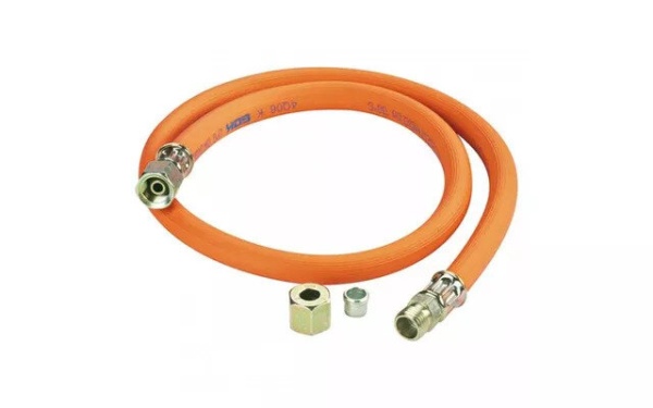 Шланг газовый GOK G1/4LH-RVS8 80см