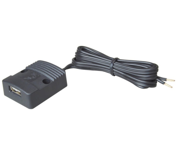 USB-разъем для зарядки 12-24В, плоский вариант