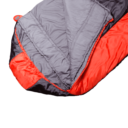 Спальный мешок BTrace Nord 3000 Правый (Правый,Серый/оранжевый)