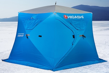 Палатка для рыбалки 6-местная HIGASHI PENTA PRO DC, зимняя, трехслойная, -35