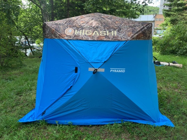 Накидка на потолок палатки HIGASHI Pyramid Roof rain cover Camo
