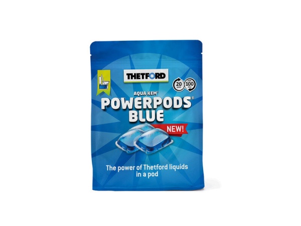 Химия для туалета Thetford Powerpods Blue, 20шт