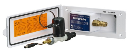 Регулятор городской воды COLORADO PLUS со съемным электромагнитным клапаном + переключающим переключателем