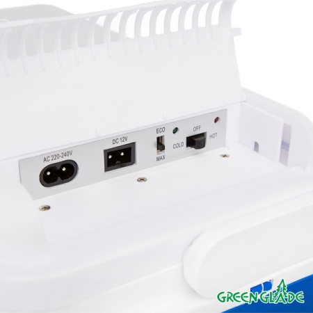 Термоэлектрический автохолодильник Green Glade 24 литра, питание 12/220V тепло/холод