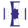 Зимняя палатка Polar Bird 4T Long