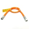 Шланг газовый GOK G1/4LH-RVS8 75см