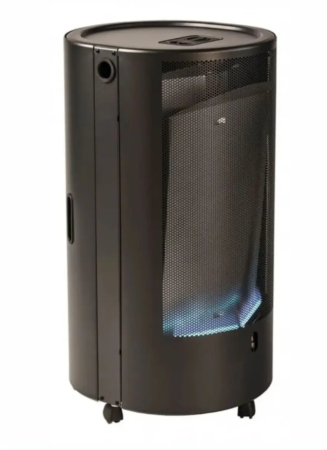 Мобильный газовый обогреватель TMC BLUE BELLE CHIC 4,2 кВт чёрный