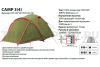 Палатка Tramp Lite Camp 3 зеленый
