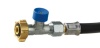 Шланг газовый G2(Shell-F)-M20, 45см, с аварийным клапаном