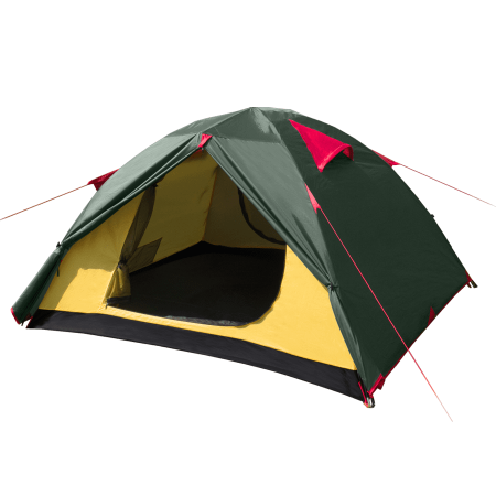 Палатка BTrace Vang 3 (Зеленый/Бежевый)