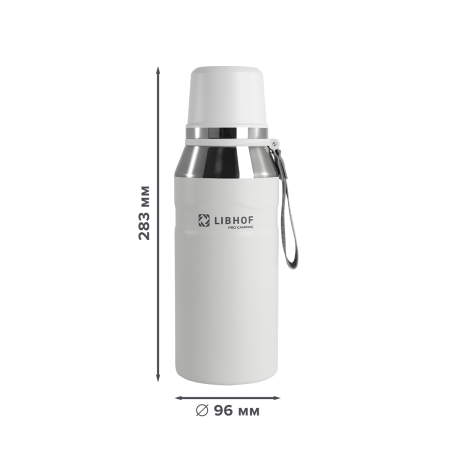 Термос Libhof TM-1000 Arctic white (1 л)