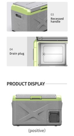Компрессорный автохолодильник Alpicool X40 (12/24/220V)