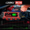 Зарядное устройство для аккумуляторов Carku BC-10, 12В (до 110 Ач), 6В (до 30 Ач)