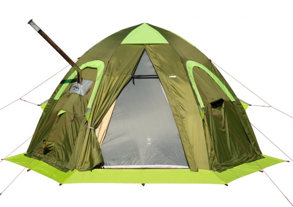 Всесезонная универсальная палатка ЛОТОС 5У (оливковый)