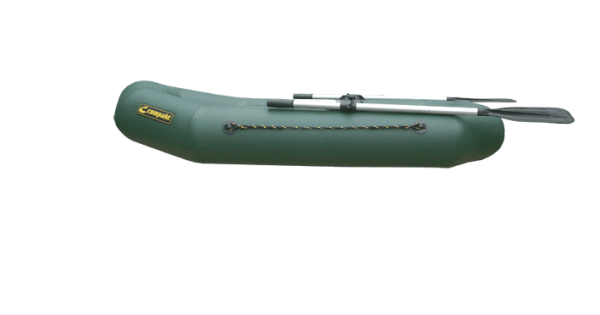 Надувная лодка Лидер Компакт-200 (зеленая)