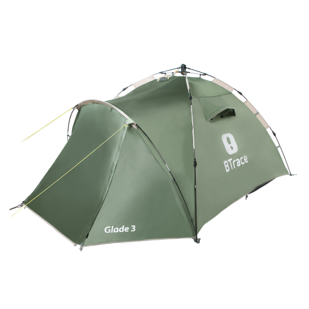 Палатка BTrace Glade 3 быстросборная (Зеленый)