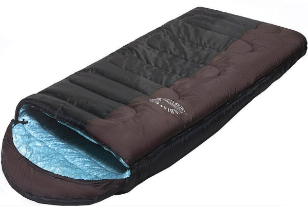 Спальный мешок INDIANA Camper Extreme L-zip от -27 °C (одеяло с подголовником 195+35X90 см)