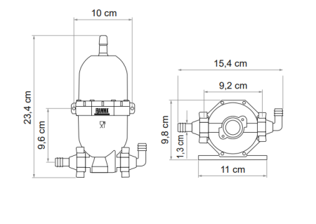 Гидроаккумулятор Fiamma A20  0,9бар