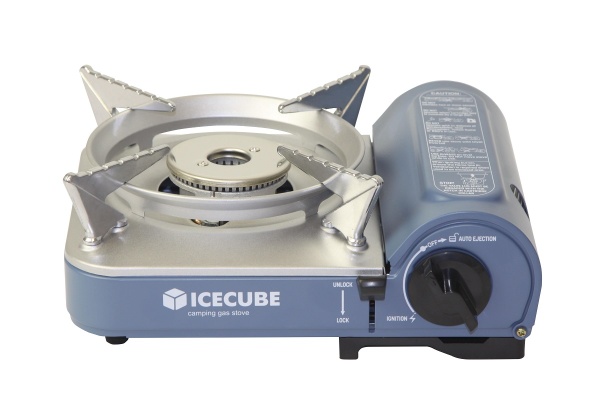 Портативная плита ICE CUBE GS-8000, 2.1 кВт, 150 г/ч, внешн. баллон
