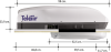 Автокондиционер Telair DUALCLIMA 8400H