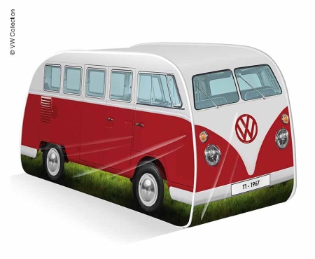 VW Collection Pop-Up Spielzelt VW T1 Rot