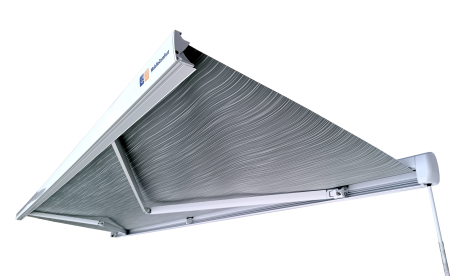 Маркиза безопорная 4,5м MobileComfort EAGLE M450WG, настенная, механическая, белая