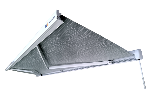 Купить  маркиза безопорная 4,5м mobilecomfort eagle m450wg, настенная, механическая, белая  для авто, кемперов и домов на колесах по доступным ценам