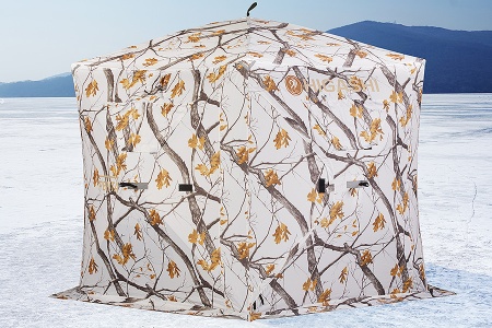 Палатка для рыбалки 6-местная HIGASHI WINTER CAMO PENTA, зимняя, -25
