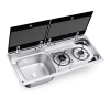 Варочная панель с мойкой Dometic MO 9722L (раковина слева)